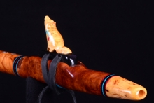 Western Red Cedar Burl Native American Flute, Minor, Mid A-4, #I45B